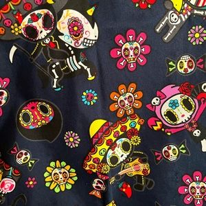 Tokidoki Day Of the Dead scrubs by Koi. XL